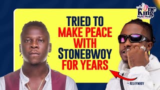 Stonebwoy doesn't talk to me after trying to make peace with him for years – Kelvynboy