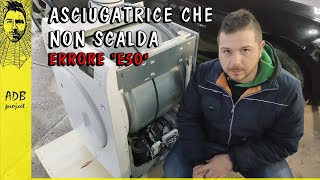 Asciugatrice elettrolux non scalda errore E50- Cause e Soluzioni