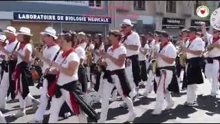 Vidéo des FETES DE DAX 2016 ( féria ) Défilé des Bandas et des groupes folkloriques