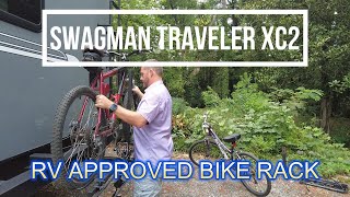 Swagman Traveler XC2 - RV Approved Travel trailer and 5th wheel bike rack