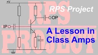 Class A Amplifier (me trying to get the bias)