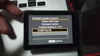 การ up firmware cannon rp 1.6