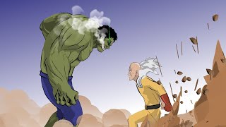 Saitama vs Hulk