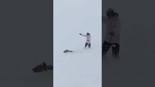 Couple of powder hounds. #snowboarding #winter #burton #shorts #shortsfeed