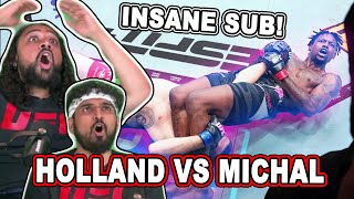 Kevin Holland BREAKS Michal Oleksiejczuk ARM! FULL FIGHT REACTION!