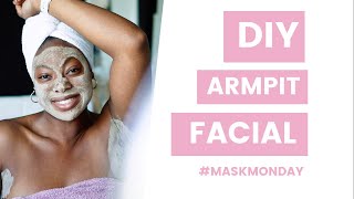 DIY Armpit Mask Routine! 💖✨ #MaskMonday