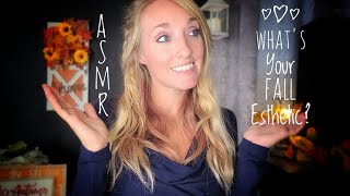 ASMR | Personal Attention RP | Figuring Out Your Fall Esthetic 🍂🍁Through Quizzes