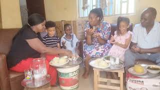 Delicious Atama Soup / Palm Nut Soup Grandma Gift | Catching fun in Uyo, Nigeria | Oyibo Children