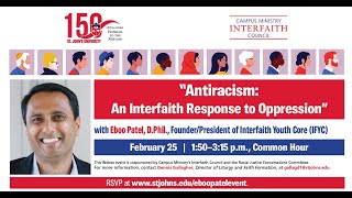 Antiracism An Interfaith Response to Oppression with Eboo Patel