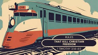 Rules That Kill Christian Freedom | 1 Timothy 3:14-4:5