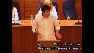 SOMOS POZUELO en el debate sobre el estado del municipio 2016