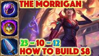 SMITE HOW TO BUILD THE MORRIGAN -Doomsayer Sensi Skin Showcase + The Morrigan Mid Build + Gameplay