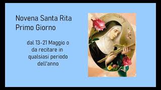 Novena Santa Rita Primo Giorno