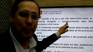 Prazos Processuais - Dicas de Processo Civil