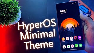 HyperOS Minimal Theme For Any Xiaomi Devices | Minimal System Ui | #hyperos