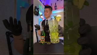 TERNYATA GAMPANG DAN NYEGERIN "MELON MOJITO" ‼️ #kulinerjason #food #tutorial #cocktail #shorts