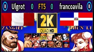 Street Fighter II: Champion Edition - Ulgrot - VS francoavila - FT5