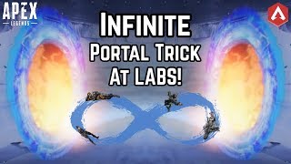 NEW INFINITE LABS PORTAL TRICK! Confusing The Enemy! Apex Legends Funny Moments