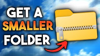 How to ZIP Folder Easy Tutorial