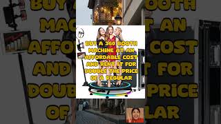 ⇨✨ 360 Photo Booth Machine with Software for Parties  #shorts