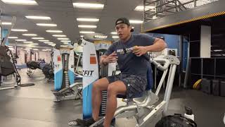 Machine Dips (Lower Chest)