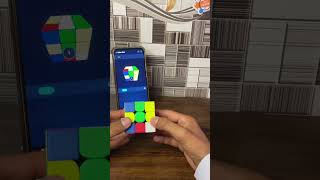 How to solve rubikscube with help of AI app #viral #cube #rubikscube #short