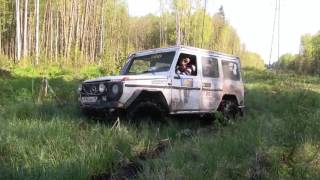 Mercedes Gelandewagen (Гелик ) и ГАЗ-66. Покатушки #4