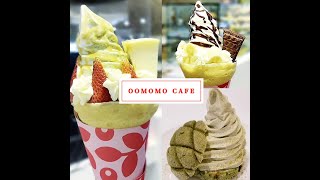 可麗餅/班戟/密瓜包 Crepes and Melon Pan at OOMOMO cafe #crepe #cheesecake #softserveicecream #melonpan