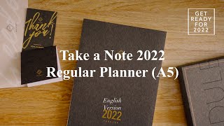 EP 9 : Take a Note 2022 Regular Planner (A5) - English Version