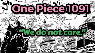 Zoro Vs. The Pussycats | One Piece Chapter 1091