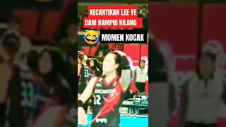 Momen kocak lee ye dam red sparks | mtv sport komedi