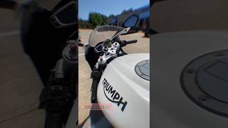 Triumph Daytona 675 Engine Sound #shorts #triumph #speedoerror