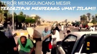 Detik-detik penembakan jamaah sholat Jumat di Sinai Mesir