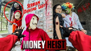 PARKOUR VS MONEY HEIST | No ESCAPE from BAD GUYS chase - BAD GUYS PRETENDING TO BE POLICE | Epic POV