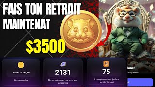 Comment retirer les Token Hamster Kombat sur les exchange externe le 26 septembre 2024