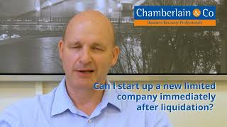 Can i start up a limited company immediately after liquidation ?