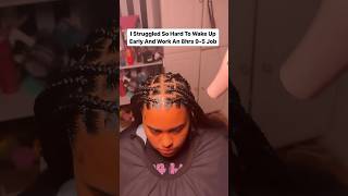 We have 2 work even harder as business owners🥲hairshorts #lifestyle #ytshorts #hairtutorial #braids