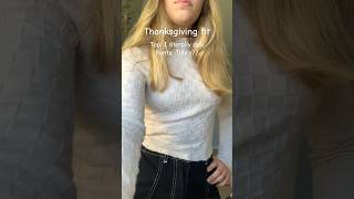 Happy Thanksgiving! 🦃🍽🍁 #outfit #thanksgiving #ytshorts