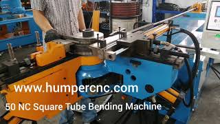 50NC Semi automatic Square Tube Pipe Bending Machine