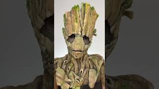 Groot Guardians of The Galaxy! Makeup look dancing #shorts