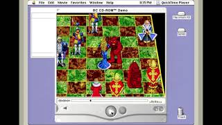 Battle Chess CD Demo on Macintosh