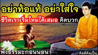 อย่าท้อแท้ อย่าใส่ใจ ชีวิตมีสุข-ทุกข์ สุขกับสิ่งที่มี🙏ฟังธรรมะก่อนนอน(888)17