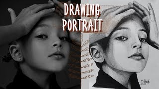 Портрет по фотографии / рисунок карандашом / drawing portrait