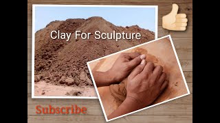 Home made Natural  & soft clay form dirt