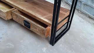 TV cabinet industrial style | #tvcabinet #cabinet #industrialstyle| Akku art exports