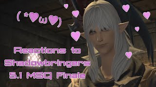 FFXIV 5.1 Reactions Finale: I think I may like Estinien just a lil bit