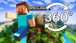 360 Video Minecraft Steve Finding Challenge