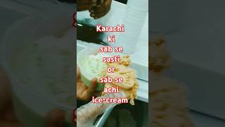 Peshwari ice-cream Boat basin karachi #shorts