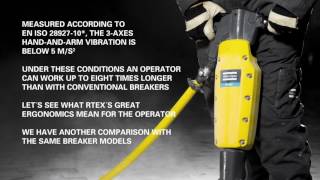 Отбойные молотки и бетоноломы Atlas Copco RTEX TEX