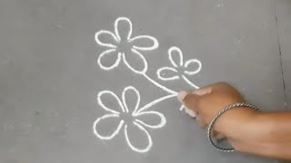 उठून दिसेल अशी सुमधूर रांगोळी। traditional rangoli design । रांगोळी डिझाईन। freehand rangoli